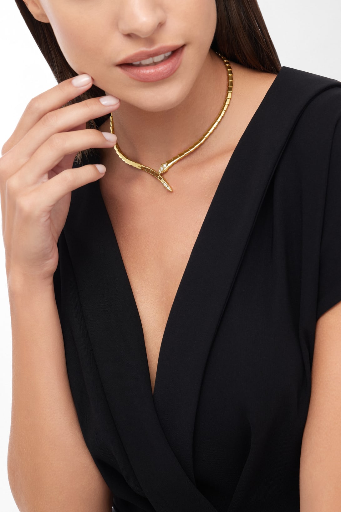 Carave Paris Serpenti Wrap Collar Necklace
