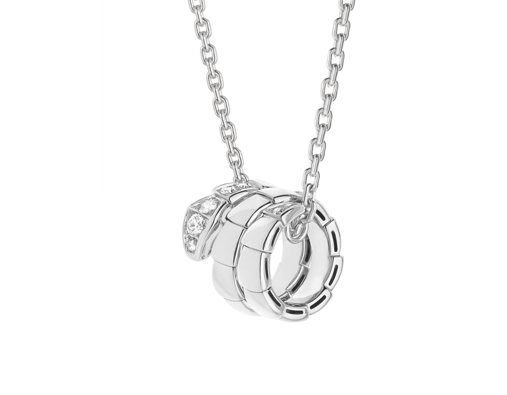 Carave Paris Serpentine Coil Pendant Necklace