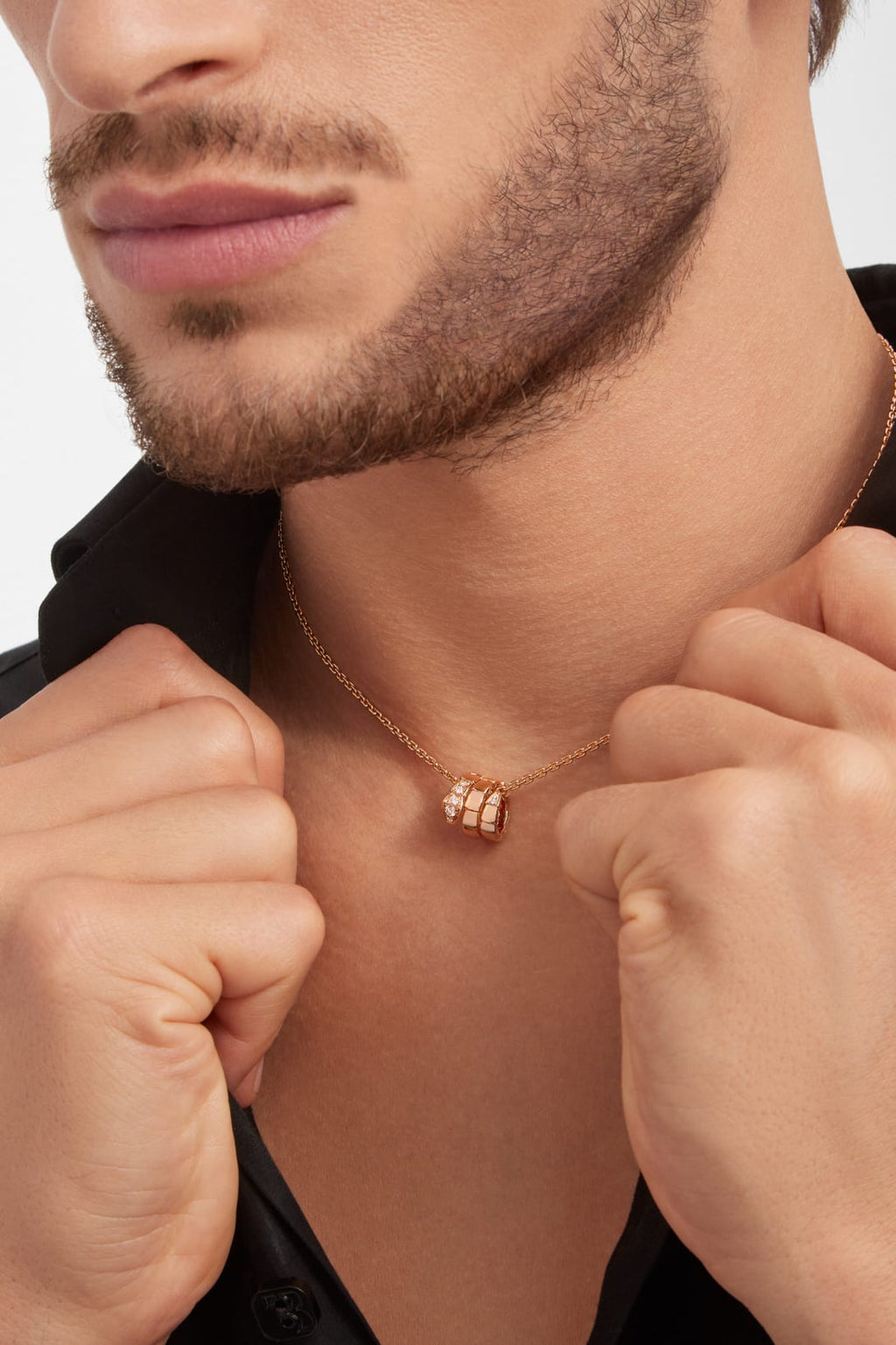 Carave Paris Serpentine Coil Pendant Necklace