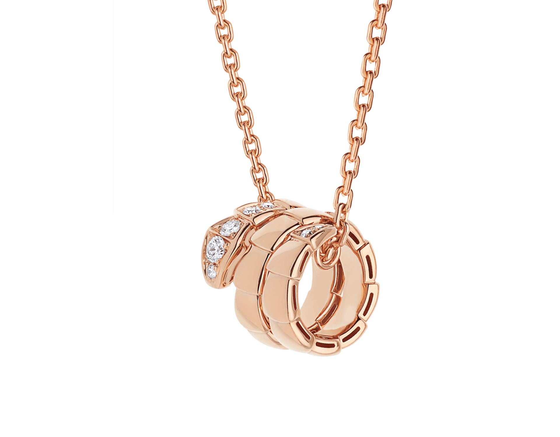 Carave Paris Serpentine Coil Pendant Necklace
