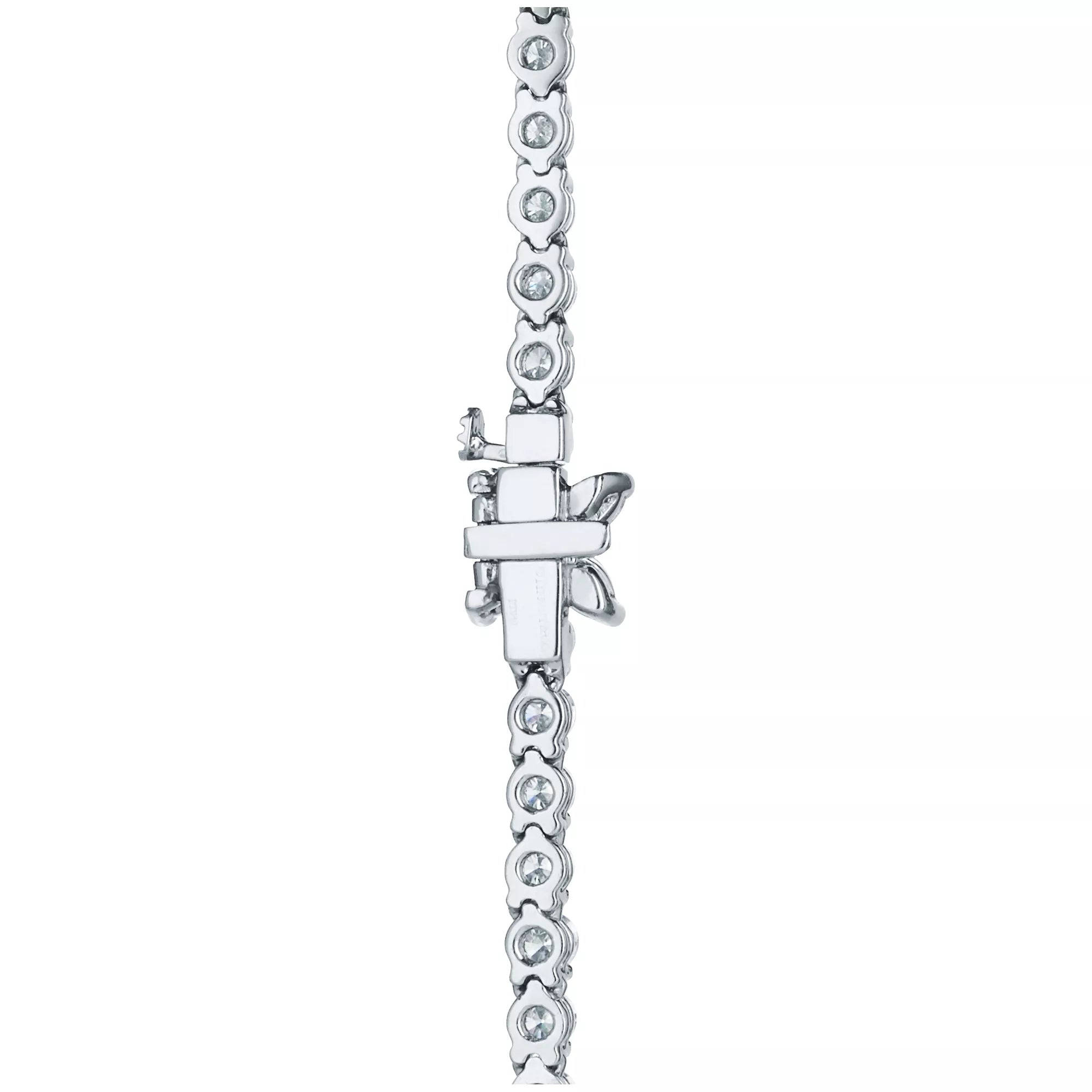 Carave Paris Silver Crystal Tennis Choker Necklace