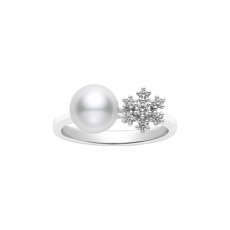 Carave Paris Snowflake Pearl Ring