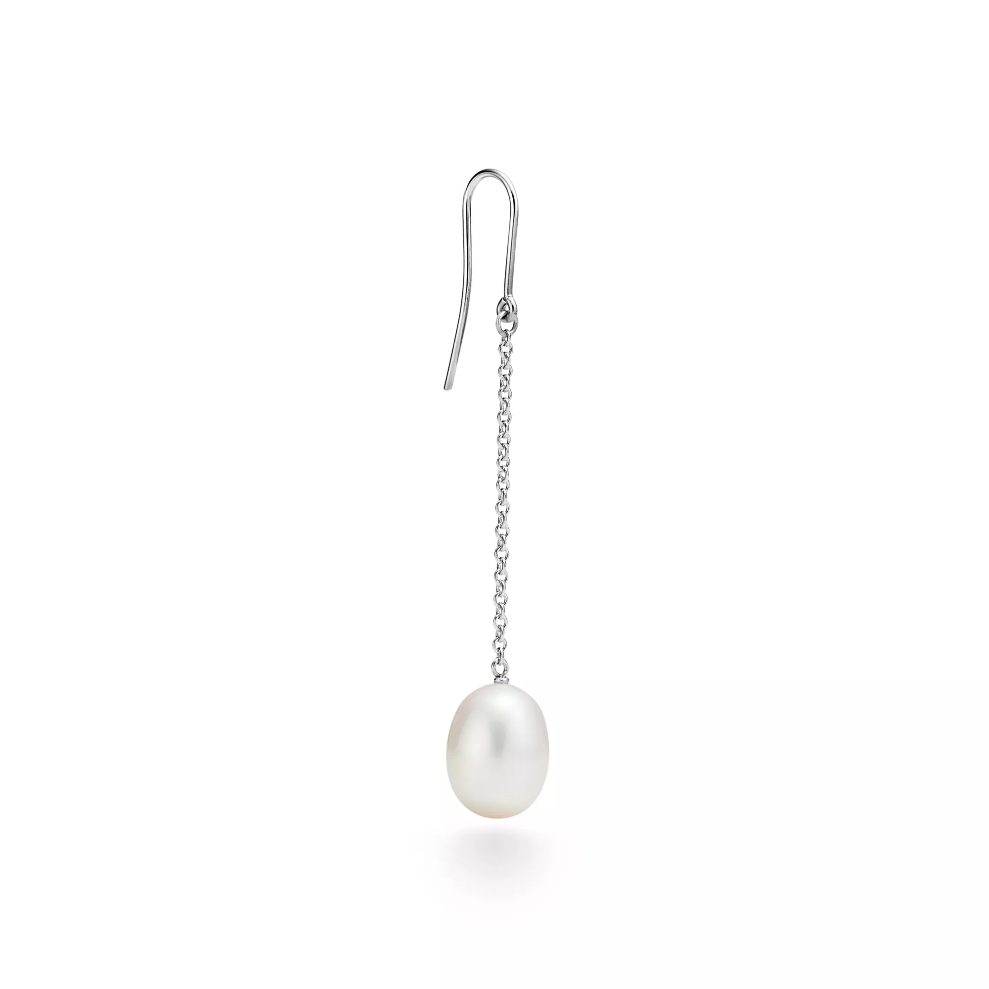 Carave Paris Solitaire Pearl Chain Drop Earring