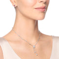 Carave Paris Sunflower Diamond Drop Necklace