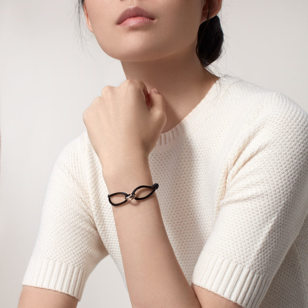 Carave Paris Trinity Knot Cord Bracelet