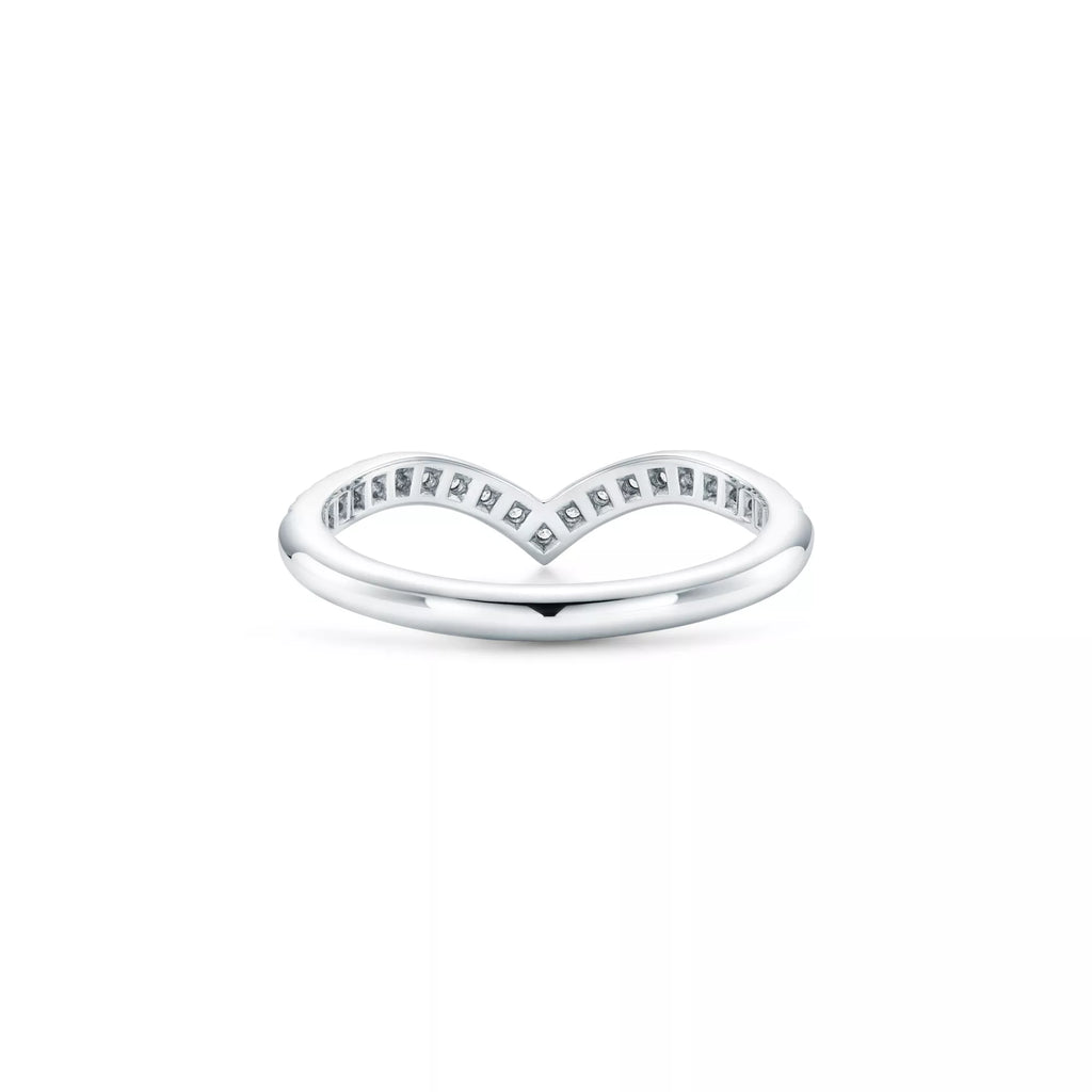Carave Paris V-Shaped Diamond Contour Band