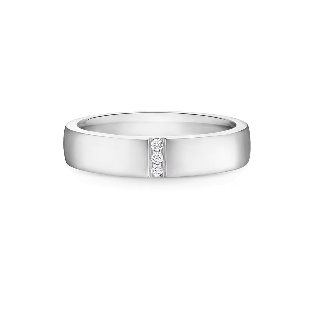 Carave Paris Vertical Diamond Row Wedding Band