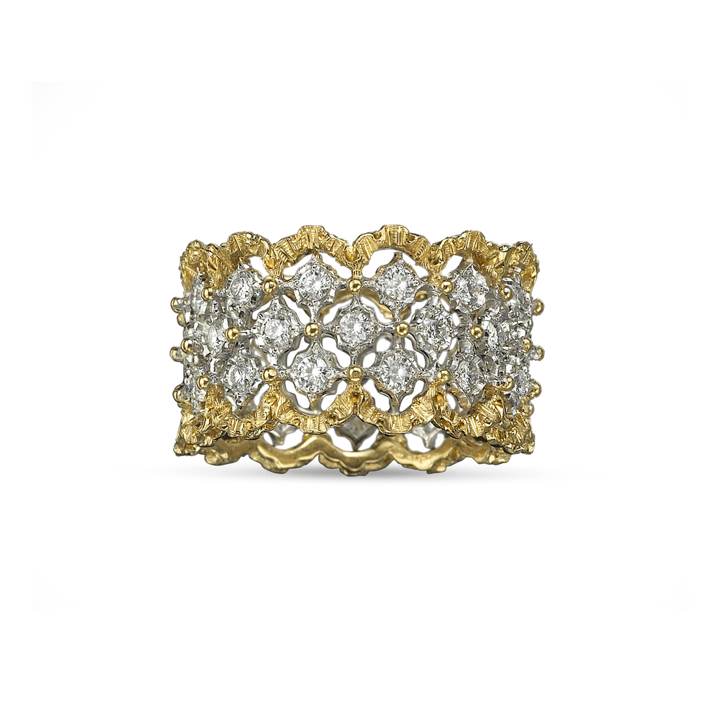 Carave Paris Vintage Diamond Lace Band Ring