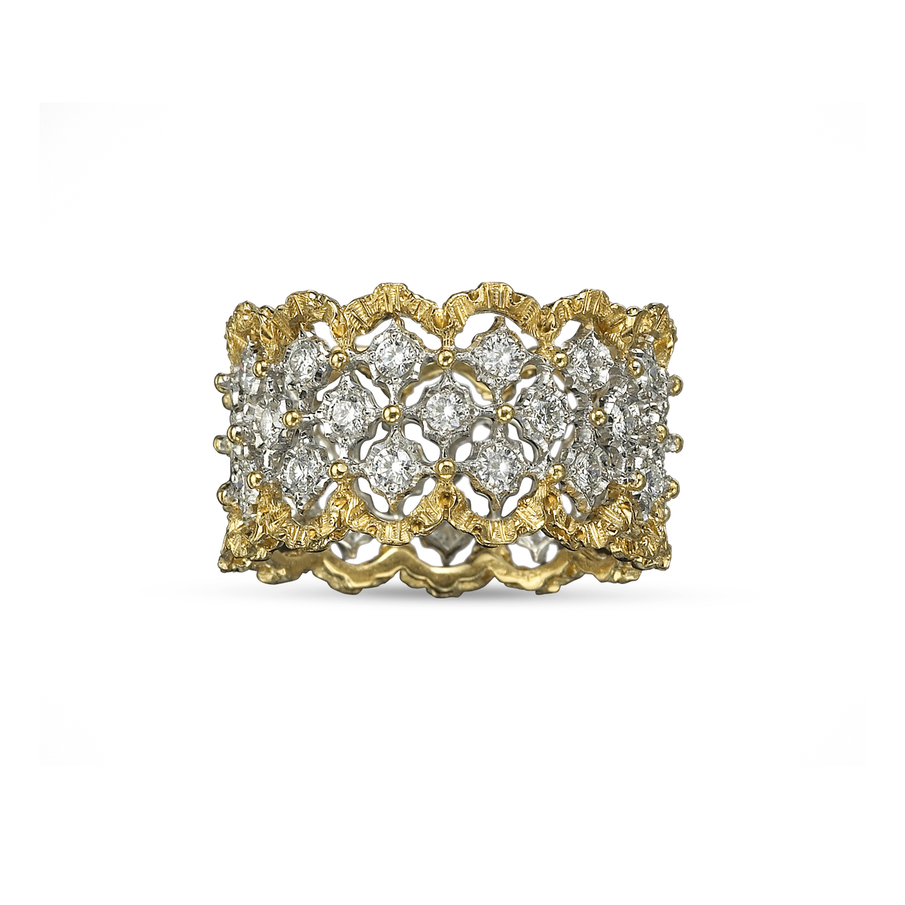 Carave Paris Vintage Diamond Lace Band Ring