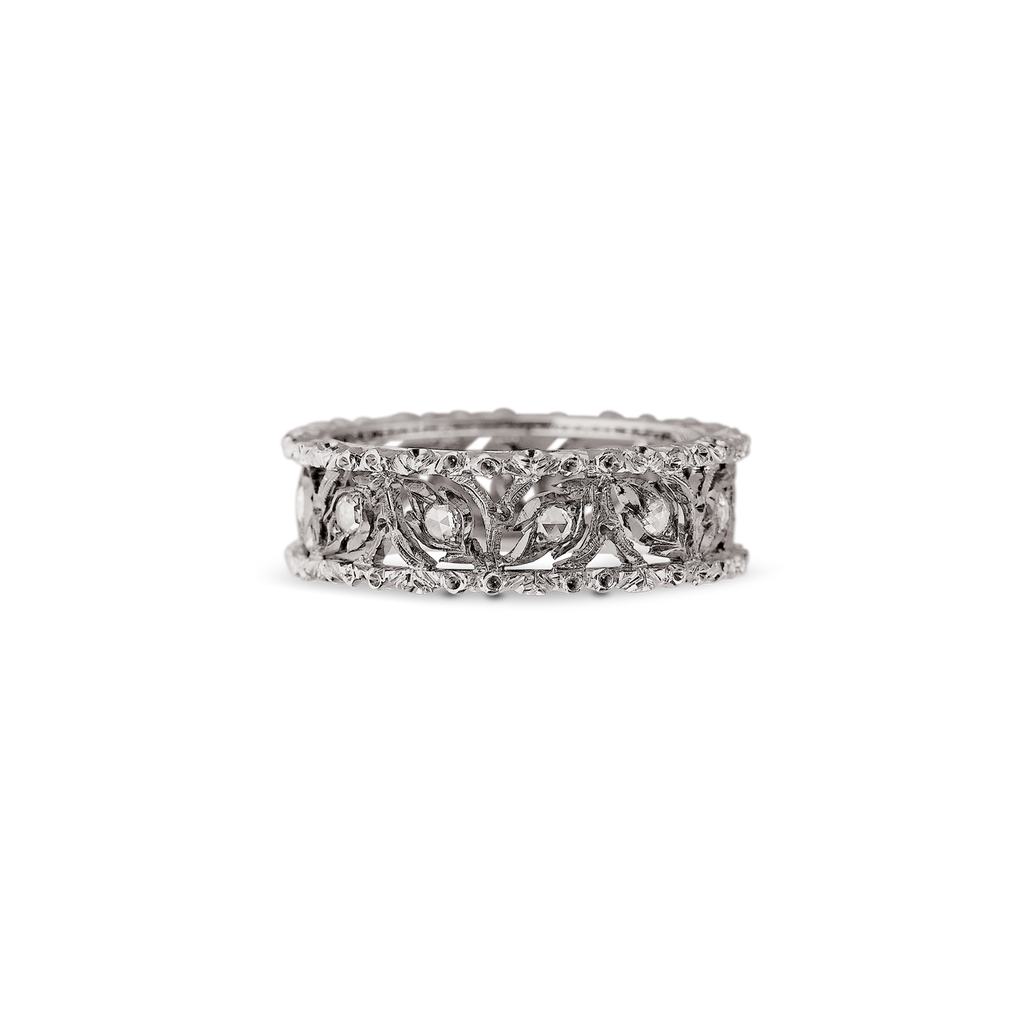 Carave Paris Vintage Filigree Eternity Band Ring