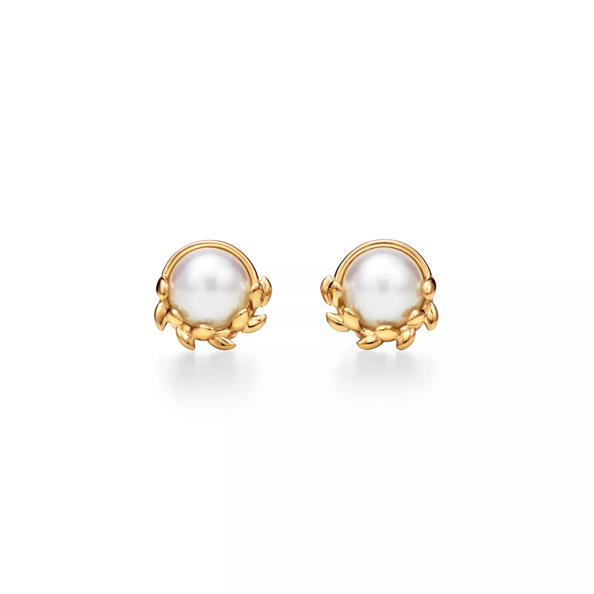 Carave Paris Vintage Pearl Floral Stud Earring