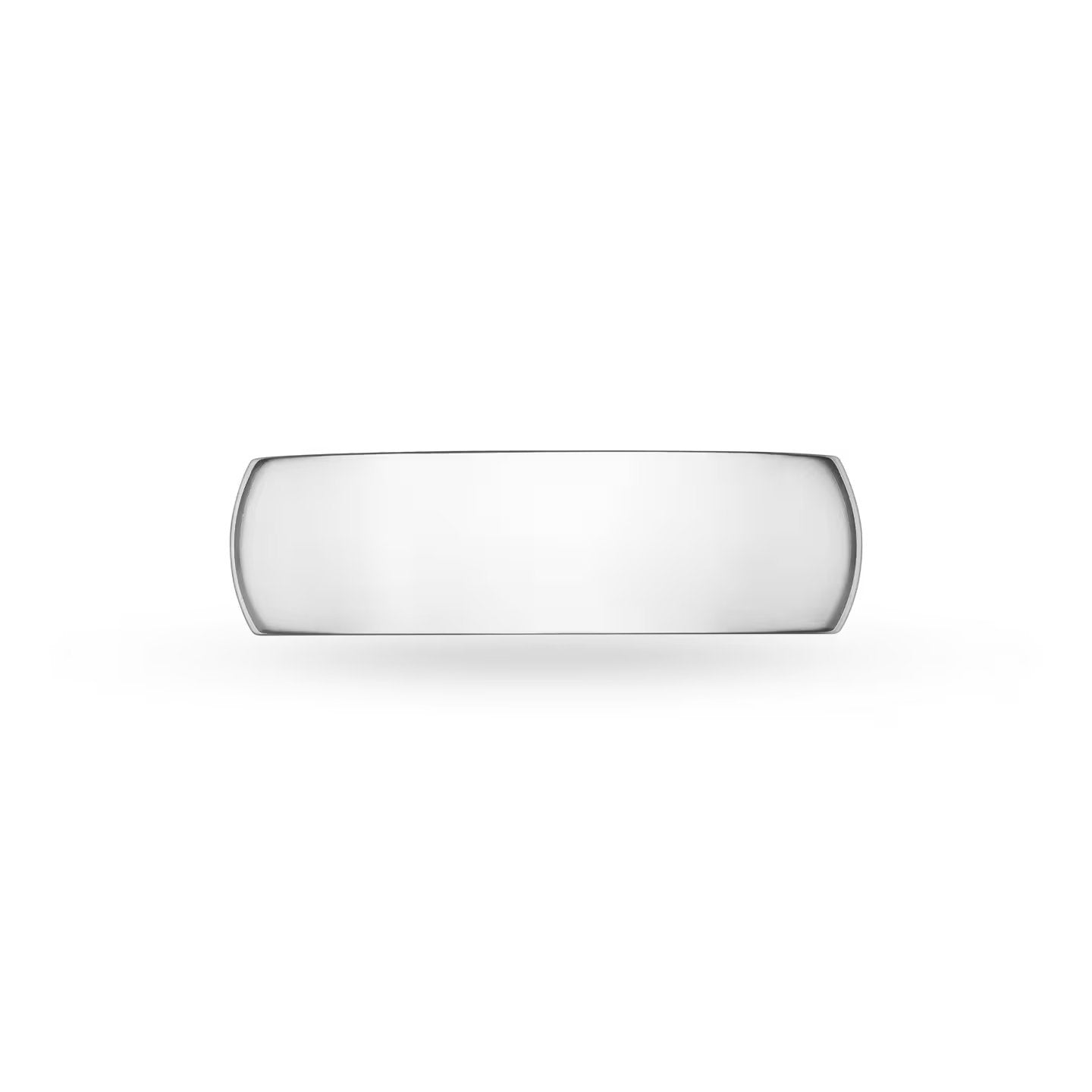 Carave Paris Wide Platinum Wedding Band