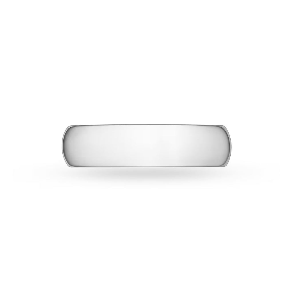 Carave Paris Wide Platinum Wedding Band