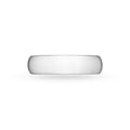 Carave Paris Wide Platinum Wedding Band