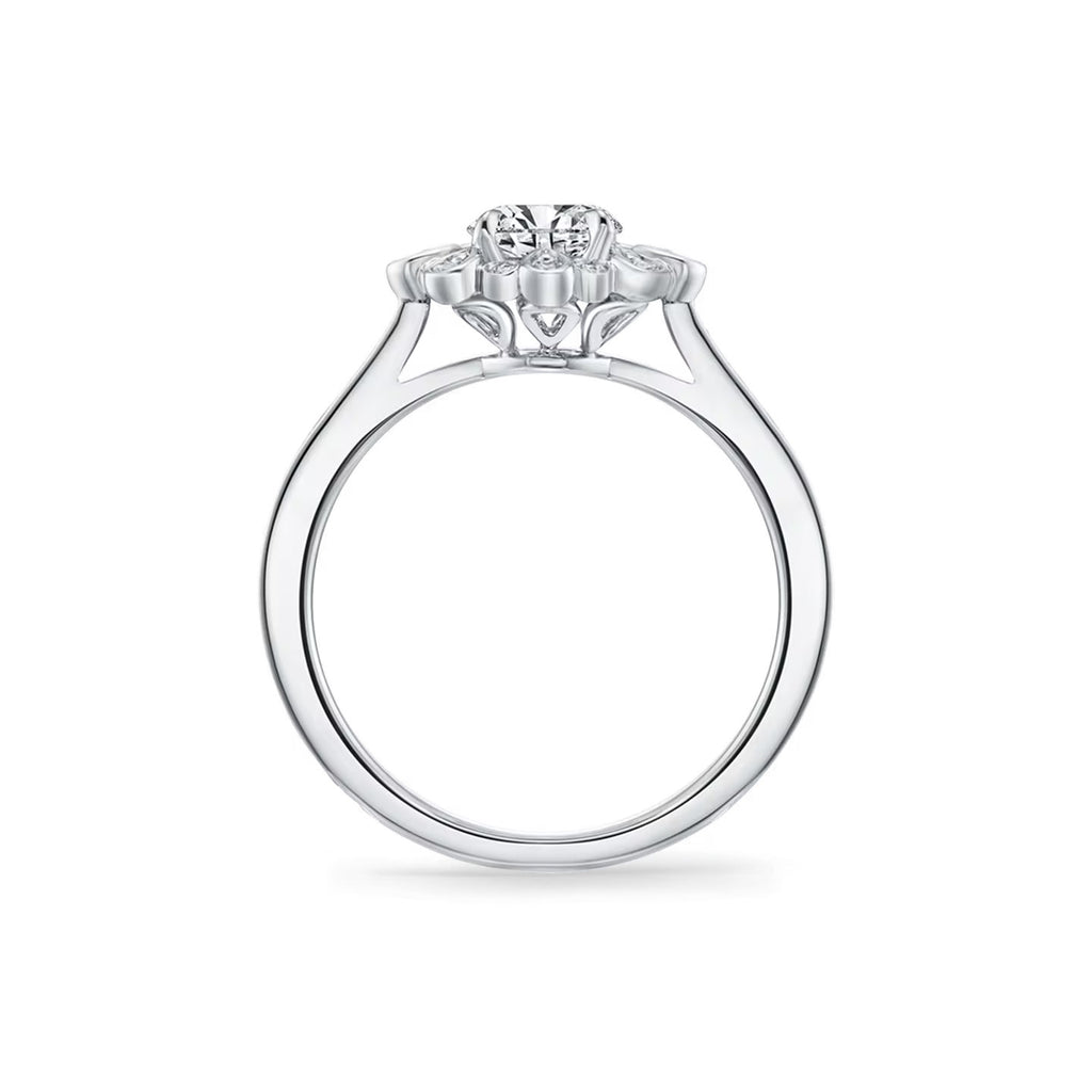 Carave Paris Winston Blossom Diamond Engagement Ring