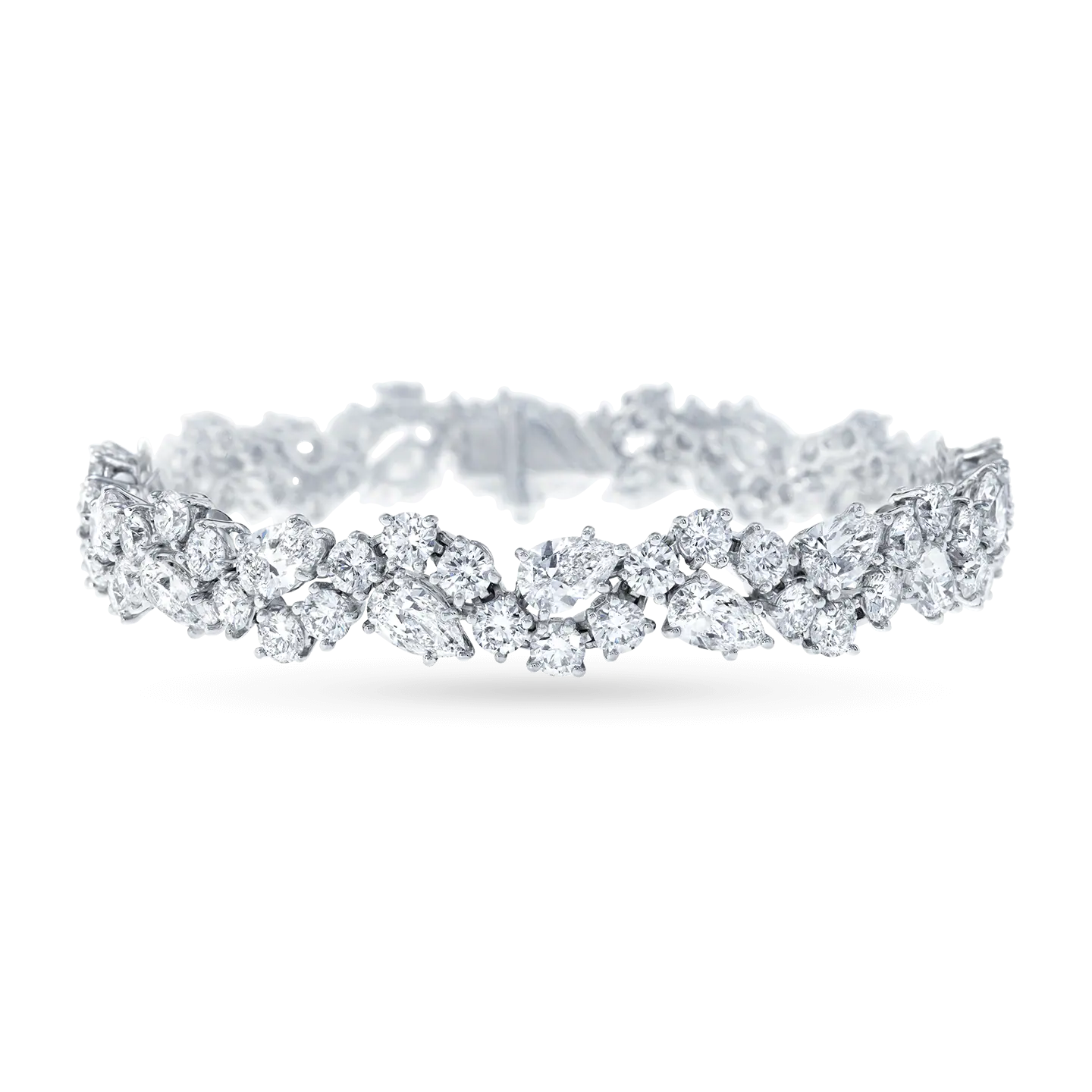 Carave Paris Winston Cluster Diamond Bracelet