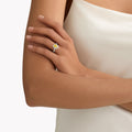 Carave Paris Yellow Oval Halo Diamond Ring