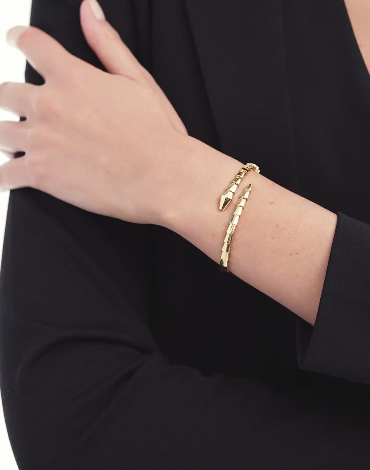 Carave Paris Serpente Minimalist Wrap Bracelet