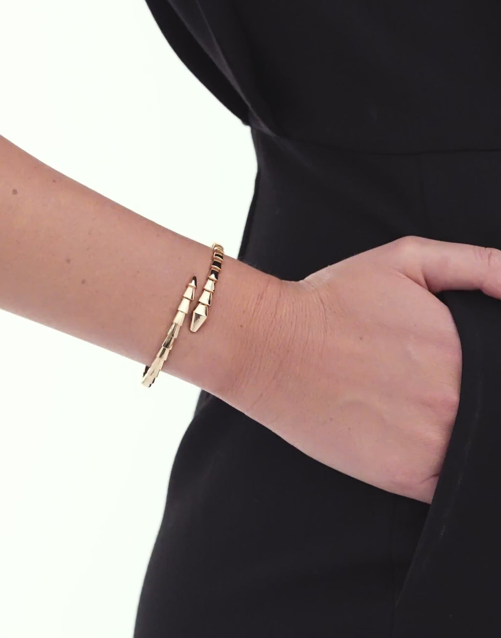 Carave Paris Serpente Minimalist Wrap Bracelet