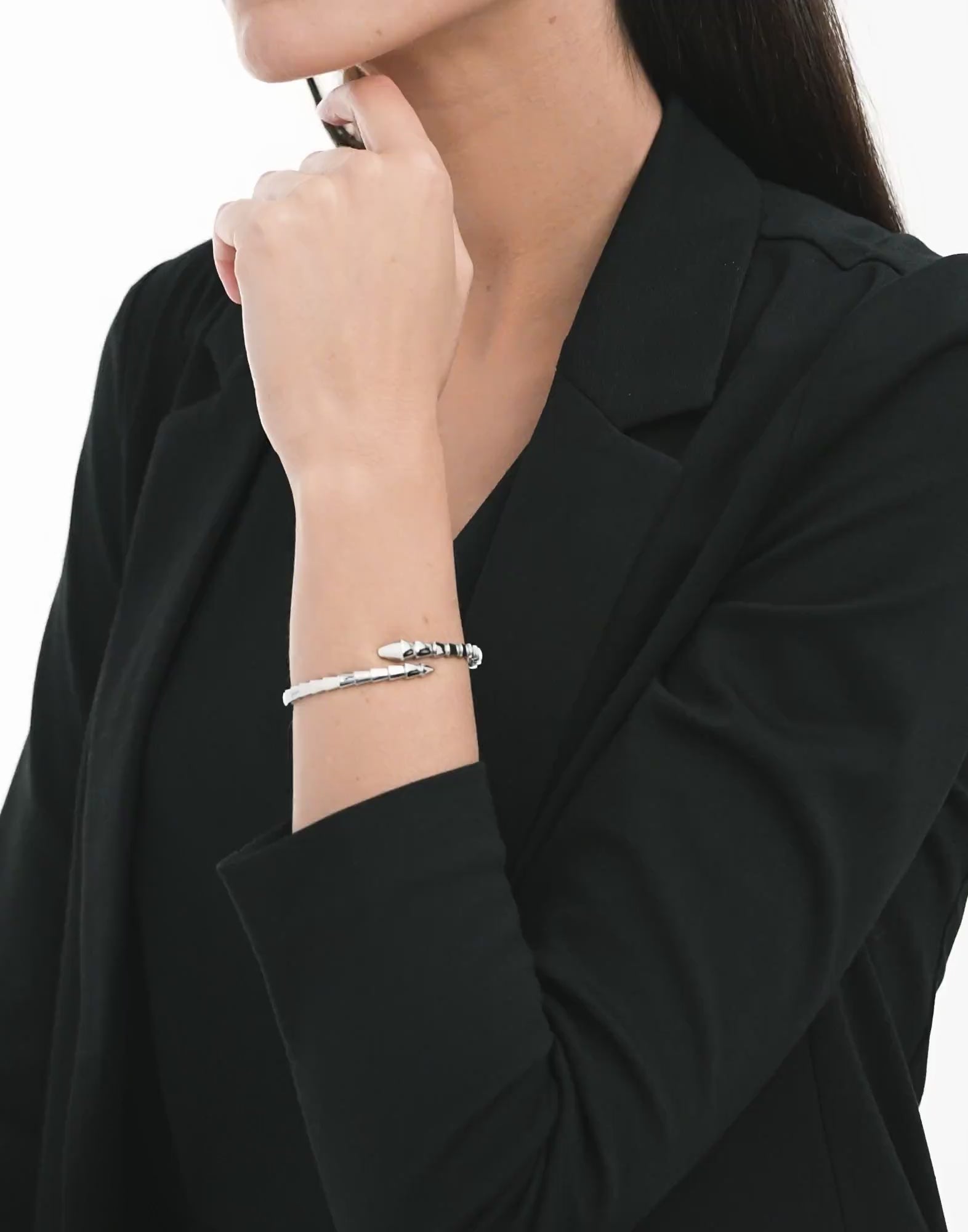 Carave Paris Serpente Minimalist Wrap Bracelet