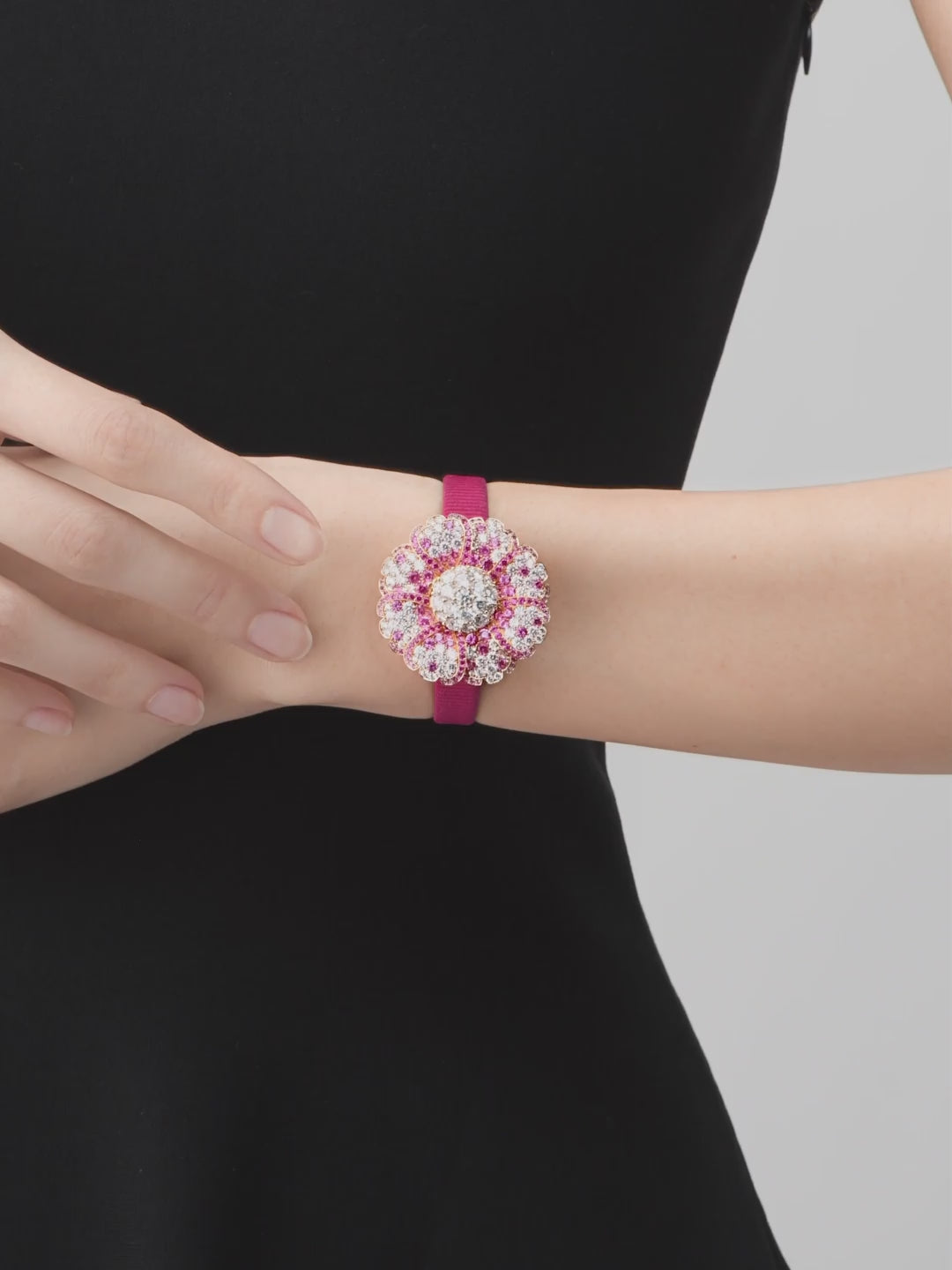 Carave Paris Blossom Pink Diamond Luxury Watch