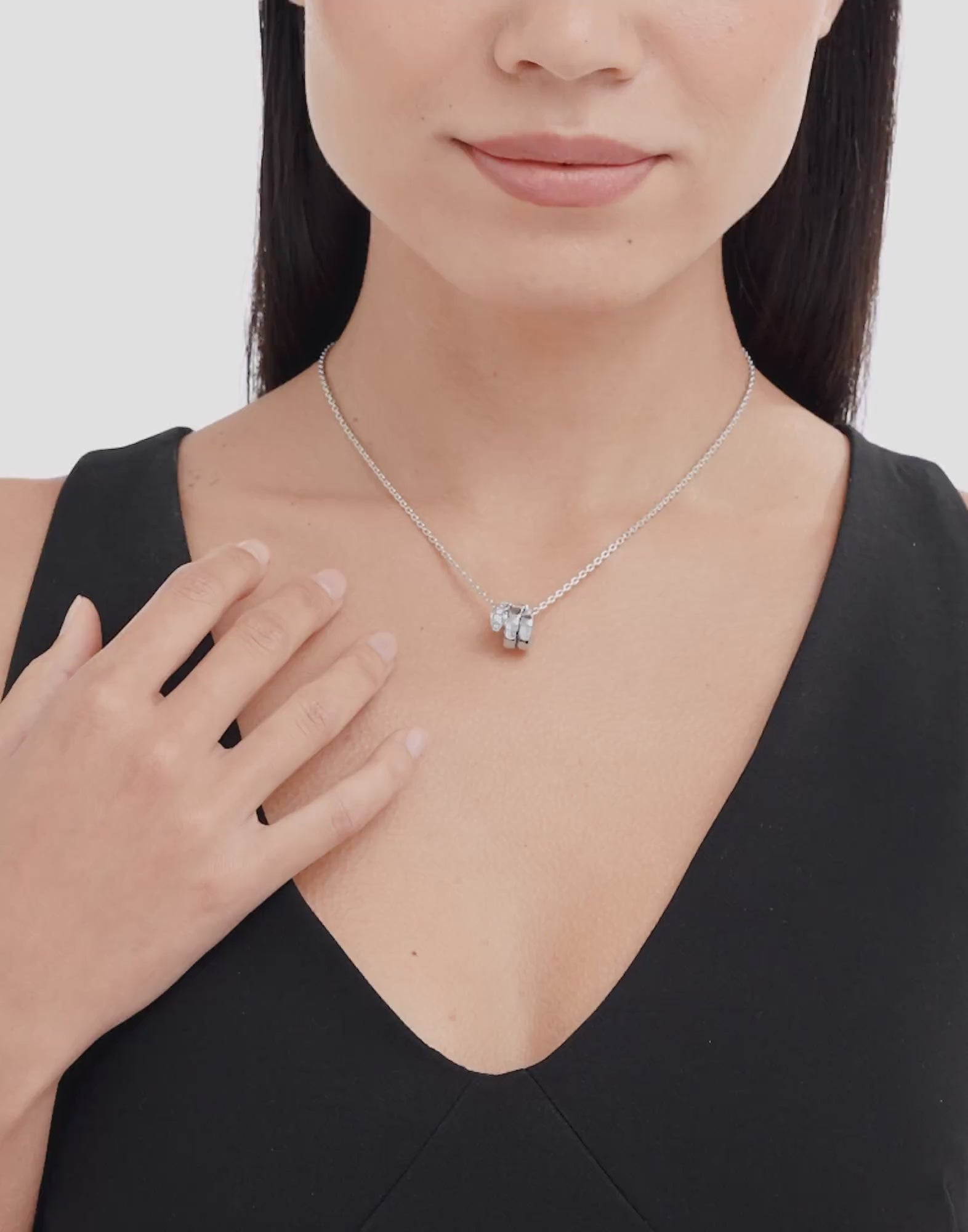 Carave Paris Serpentine Coil Pendant Necklace