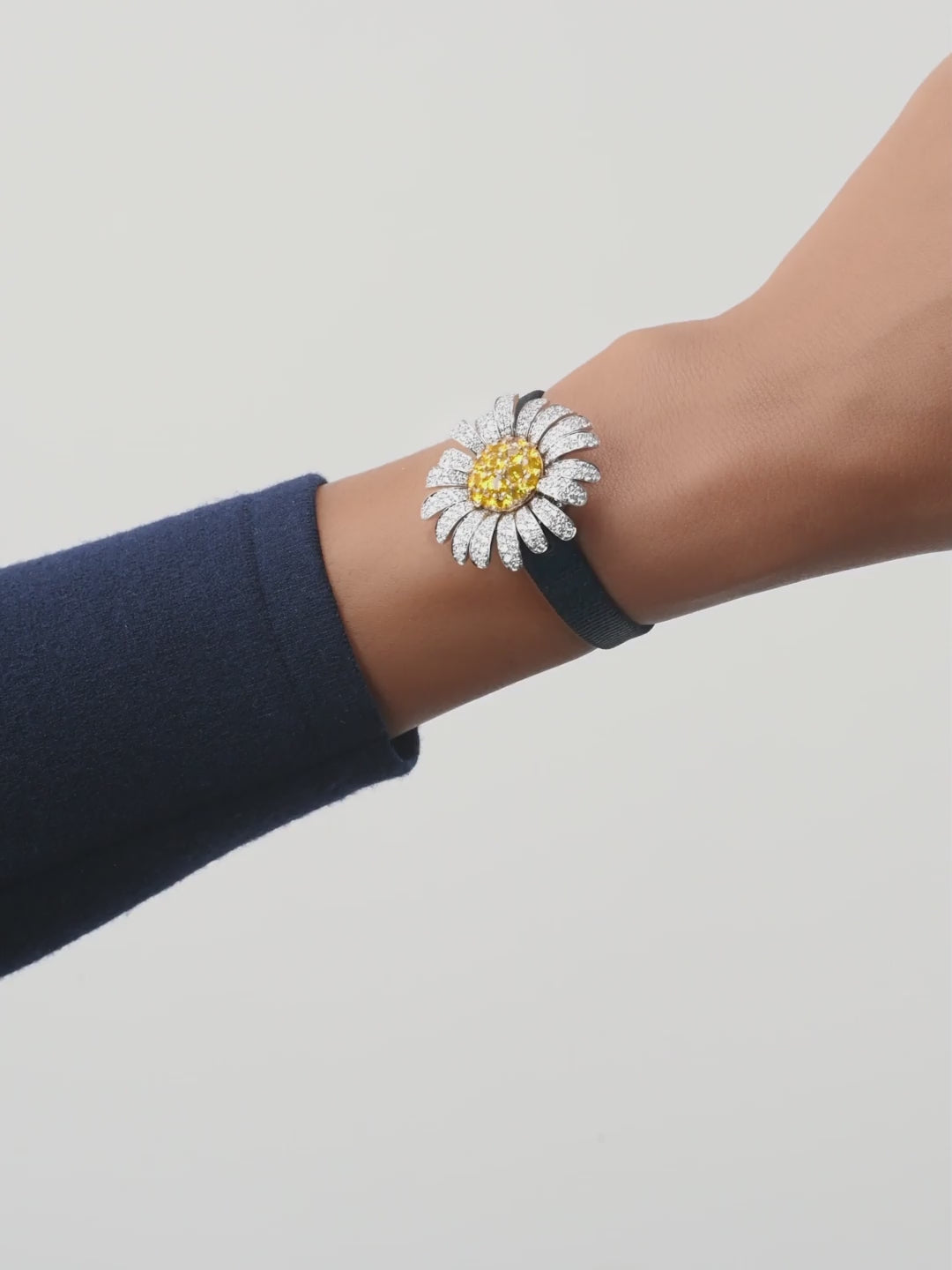 Carave Paris Sunburst Diamond Luxury Watch